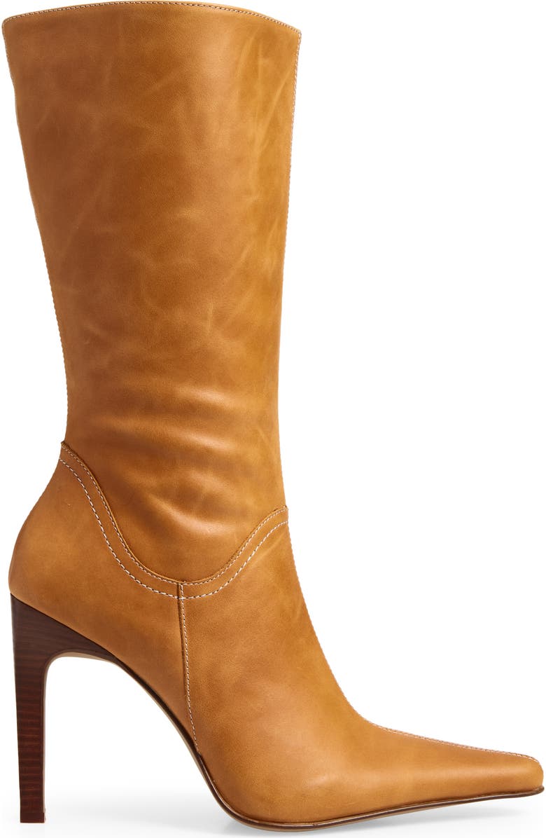 Jeffrey Campbell Dotty Boot, Alternate, color, Orange