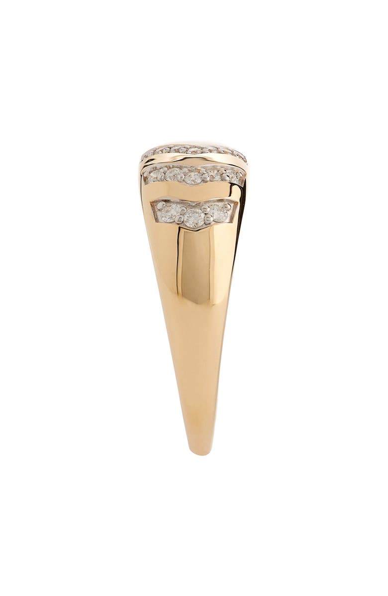 Kimai Lab Created Diamond Dome Ring, Alternate, color,