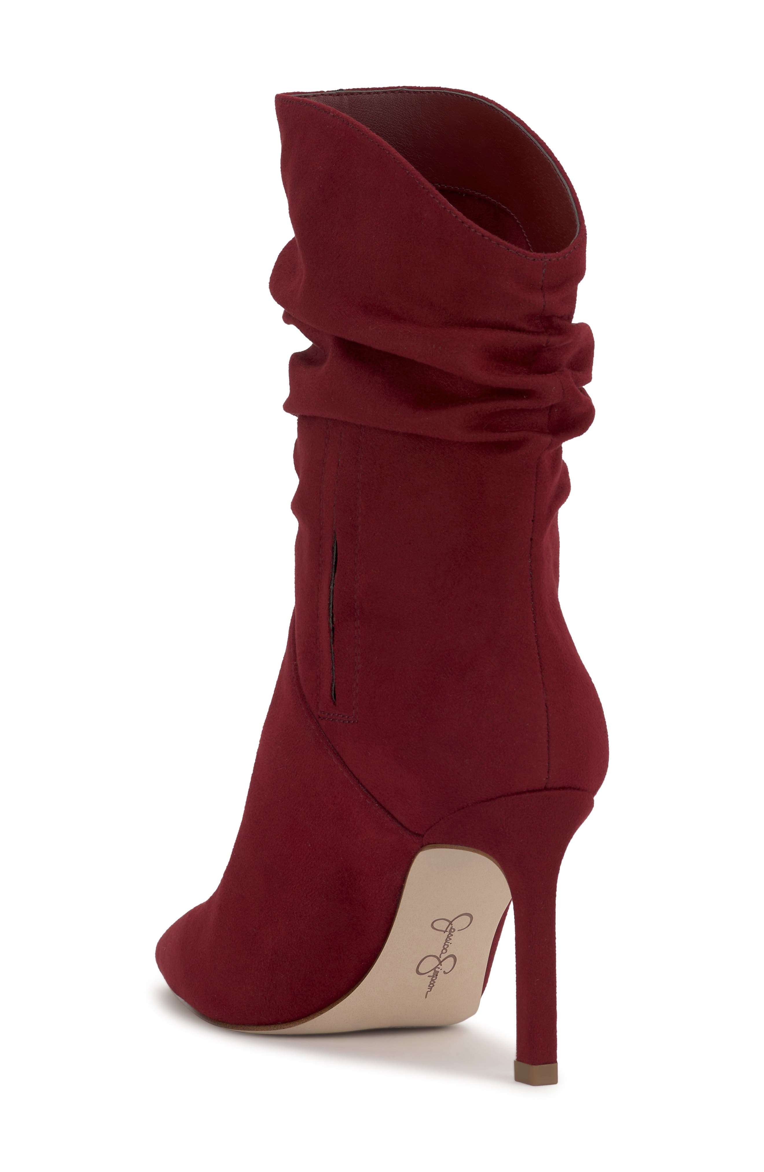 Elisti Pointed Toe Slouch Bootie, Alternate, color, GRANADA