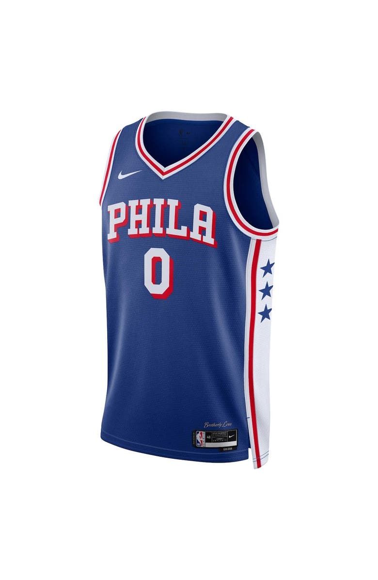 Nike Unisex Nike Tyrese Maxey Royal Philadelphia 76ers Swingman Jersey - Icon Edition, Alternate, color, Royal