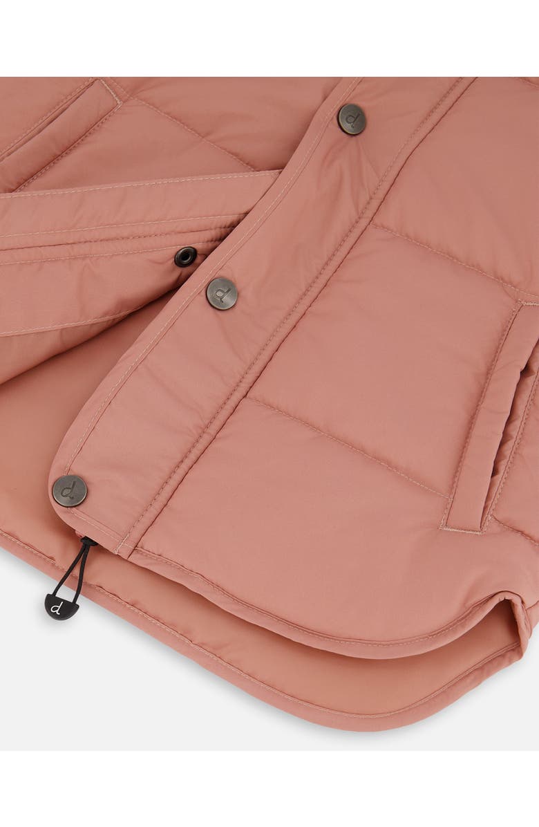 Deux par Deux Girl's Quilted Jacket Pink, Alternate, color, 