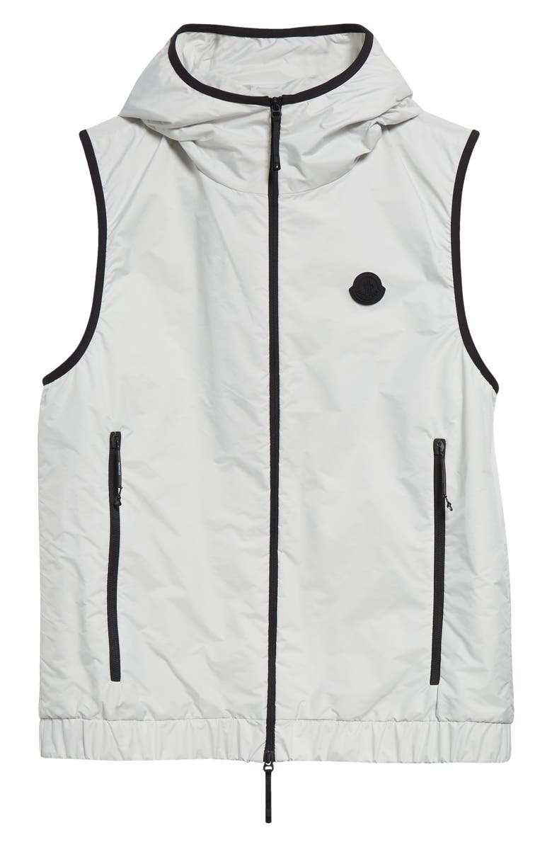 Moncler Vallese Water Repellent Hooded Vest, Alternate, color,