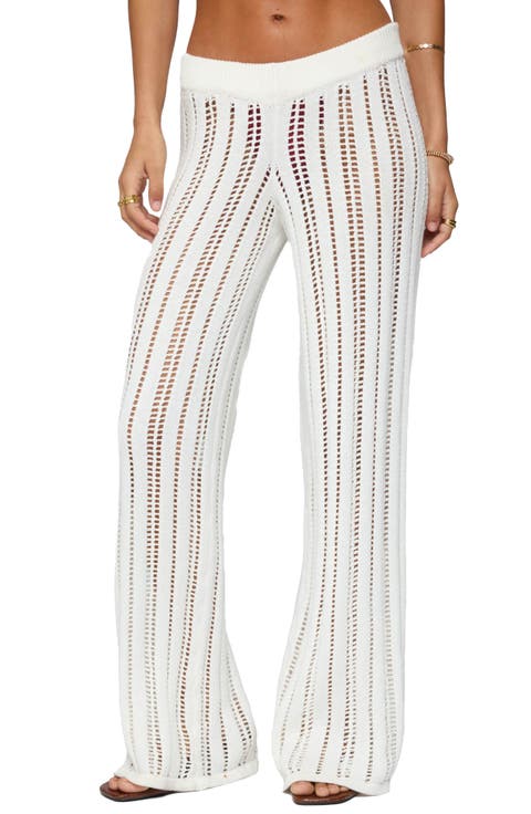 Echo Open Stitch Cover-Up Pants