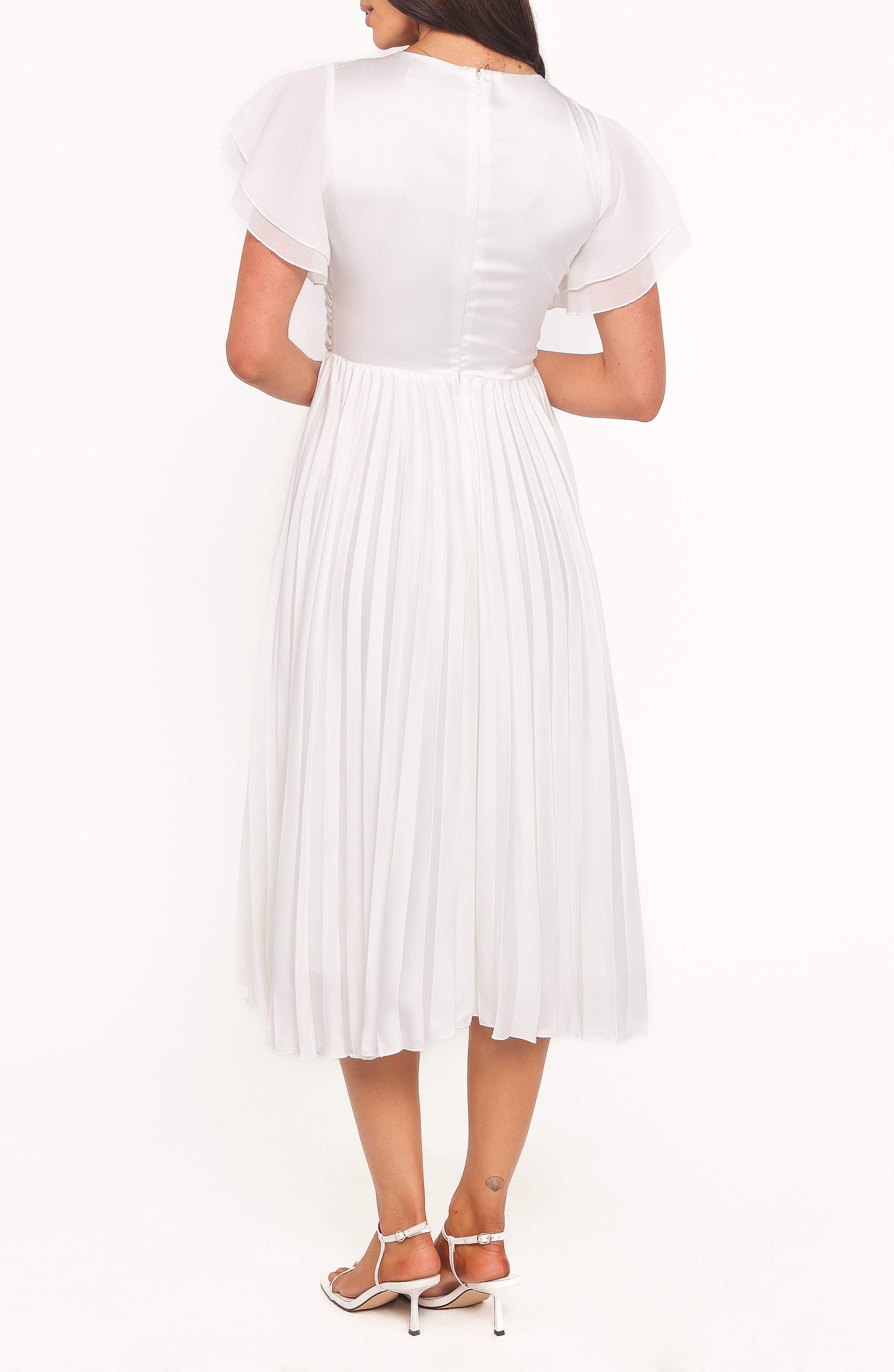 Nova Flutter Sleeve Midi Dress - image 4