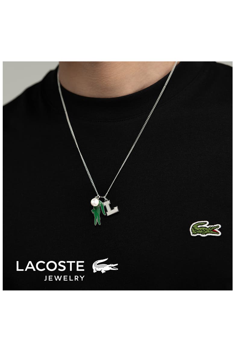 Men's Umpire Necklace, Alternate, color, SILVER