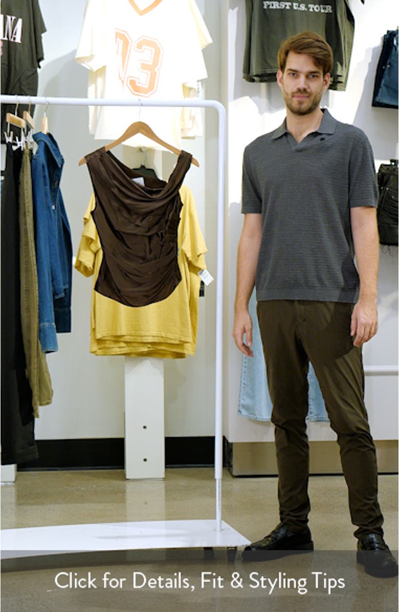 One-Shoulder Silk Top, sales video thumbnail