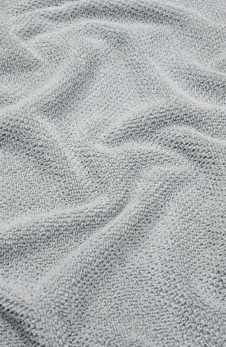 Woven & Weft Textured Single Bath Towel, Alternate, color, Light Grey