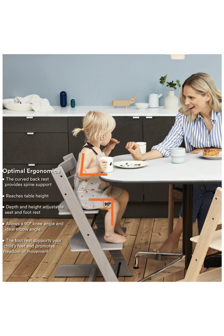 Tripp Trapp® Highchair², Alternate, color, BLACK/BLACK