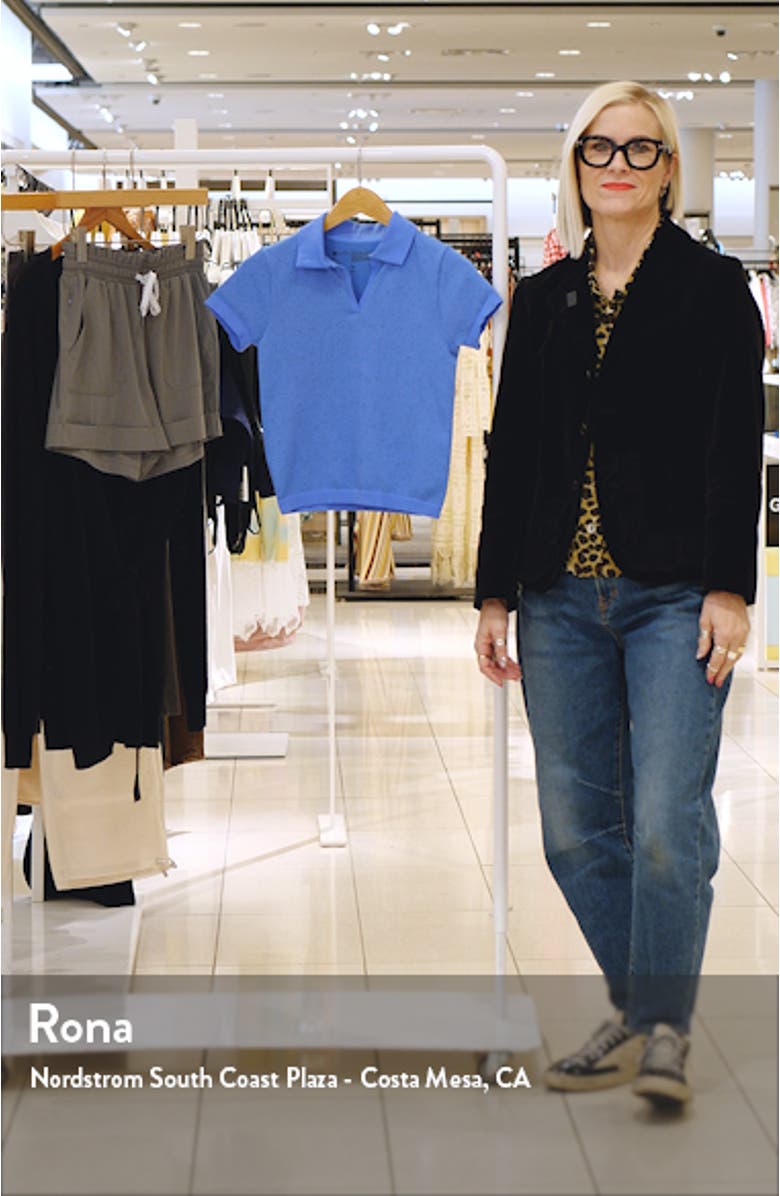 Play Through Seamless Rib Polo, sales video thumbnail