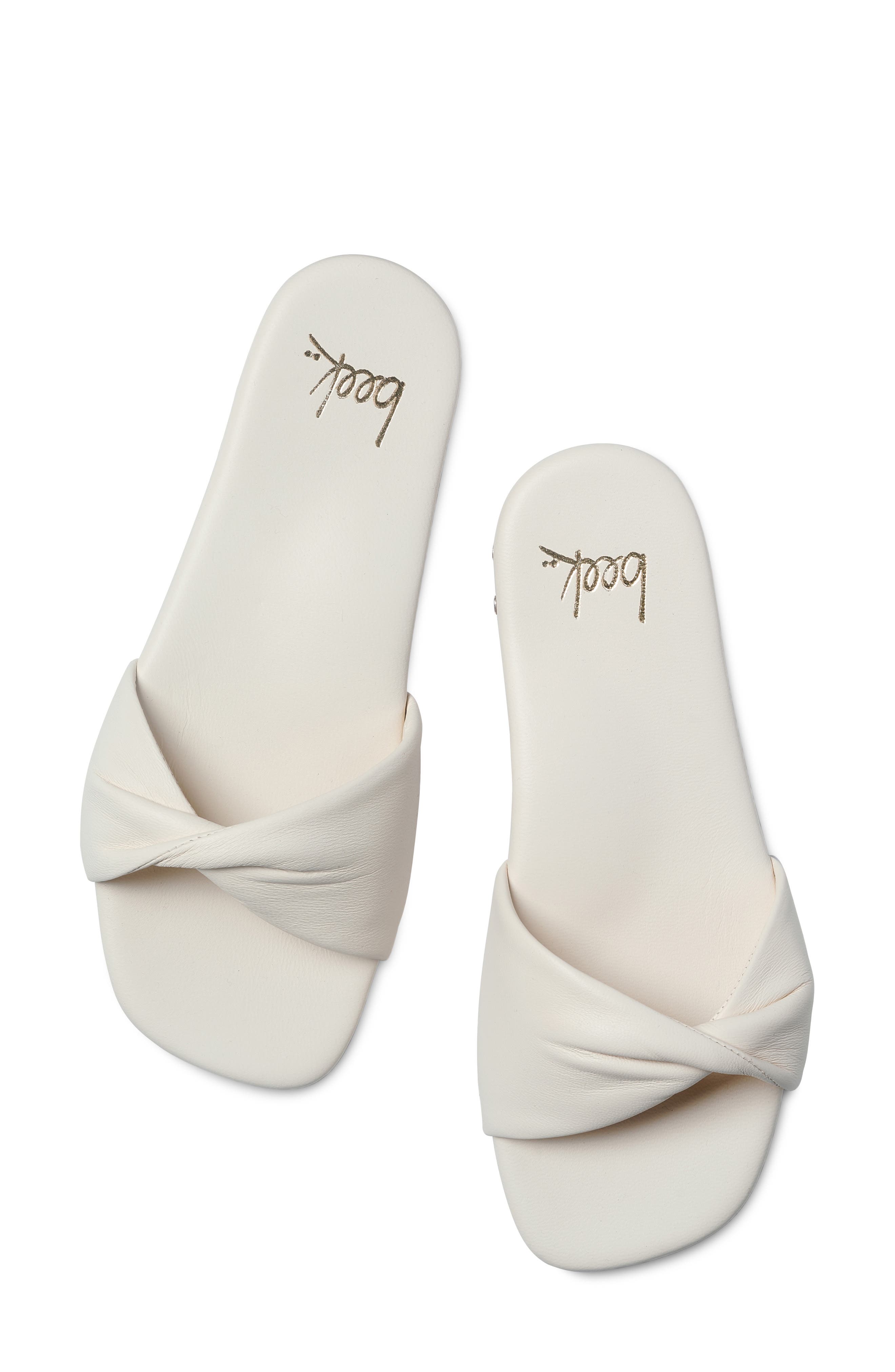 Whipbird Slide Sandal, Alternate, color, EGGSHELL