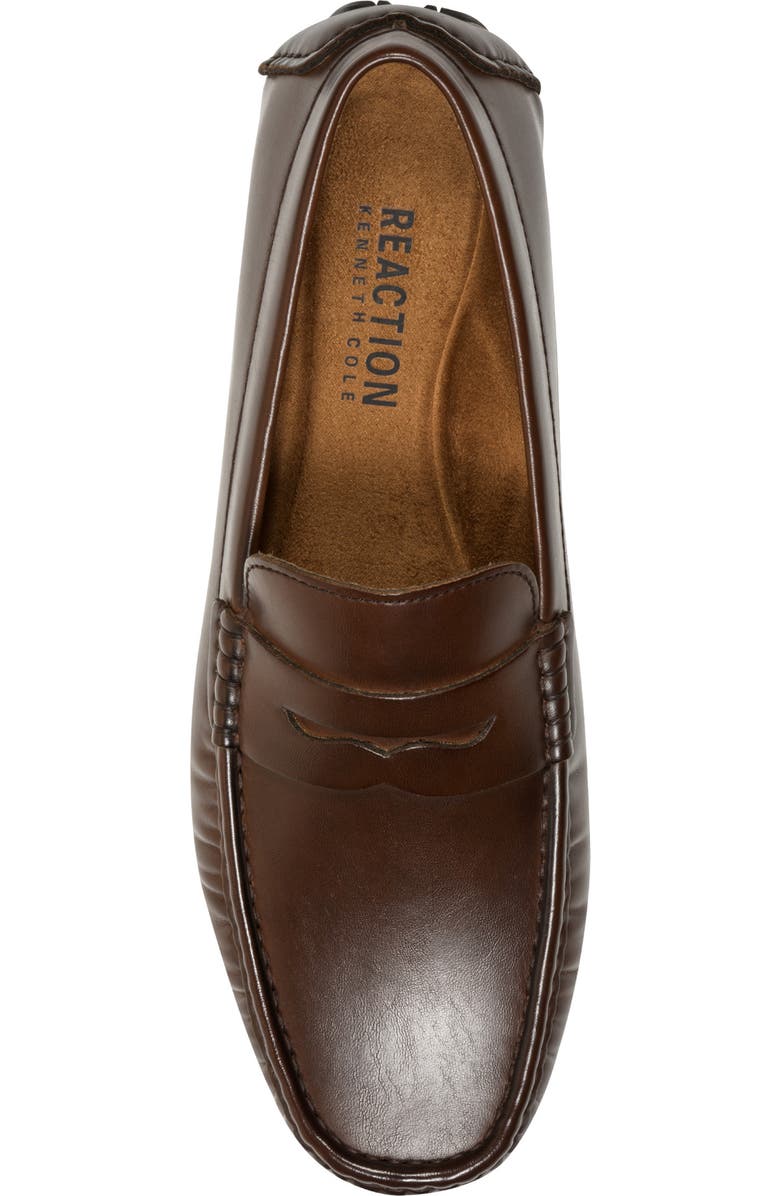 Kenneth Cole Reaction Sergio Penny Loafer, Alternate, color, Medium Brown