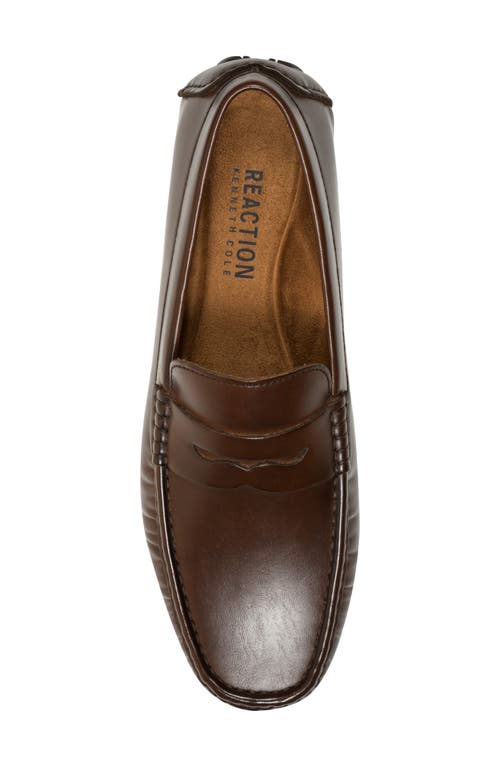 Kenneth Cole Reaction Sergio Penny Loafer In Brown