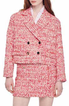 SANDRO Avila Tweed Jacket