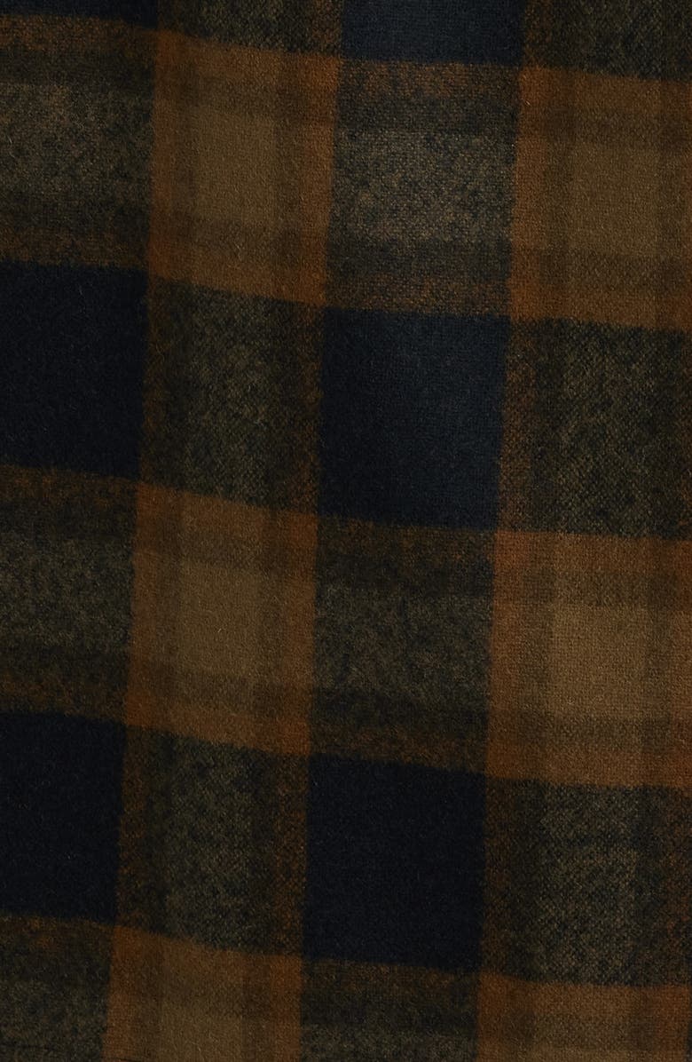 Pendleton Umatilla Wool Button-Up Work Shirt, Alternate, color, Olive/ Black Check