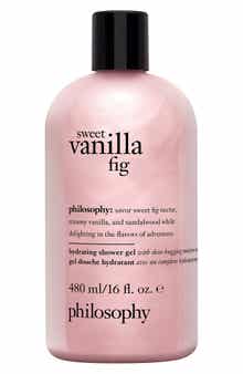 philosophy sweet vanilla fig hydrating shower gel