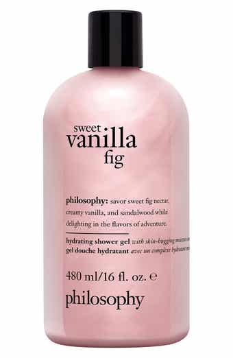 philosophy sweet vanilla fig hydrating shower gel