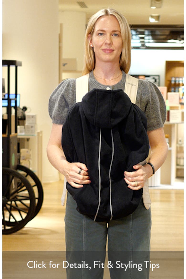 Hooded Fleece Cover for Baby Carrier video