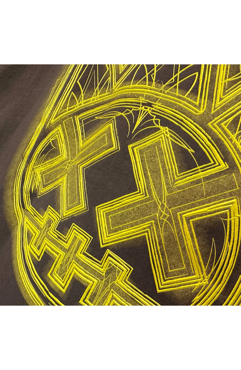 Cult of Individuality Boxy Fit Logo Graphic T-Shirt, Alternate, color, Sage