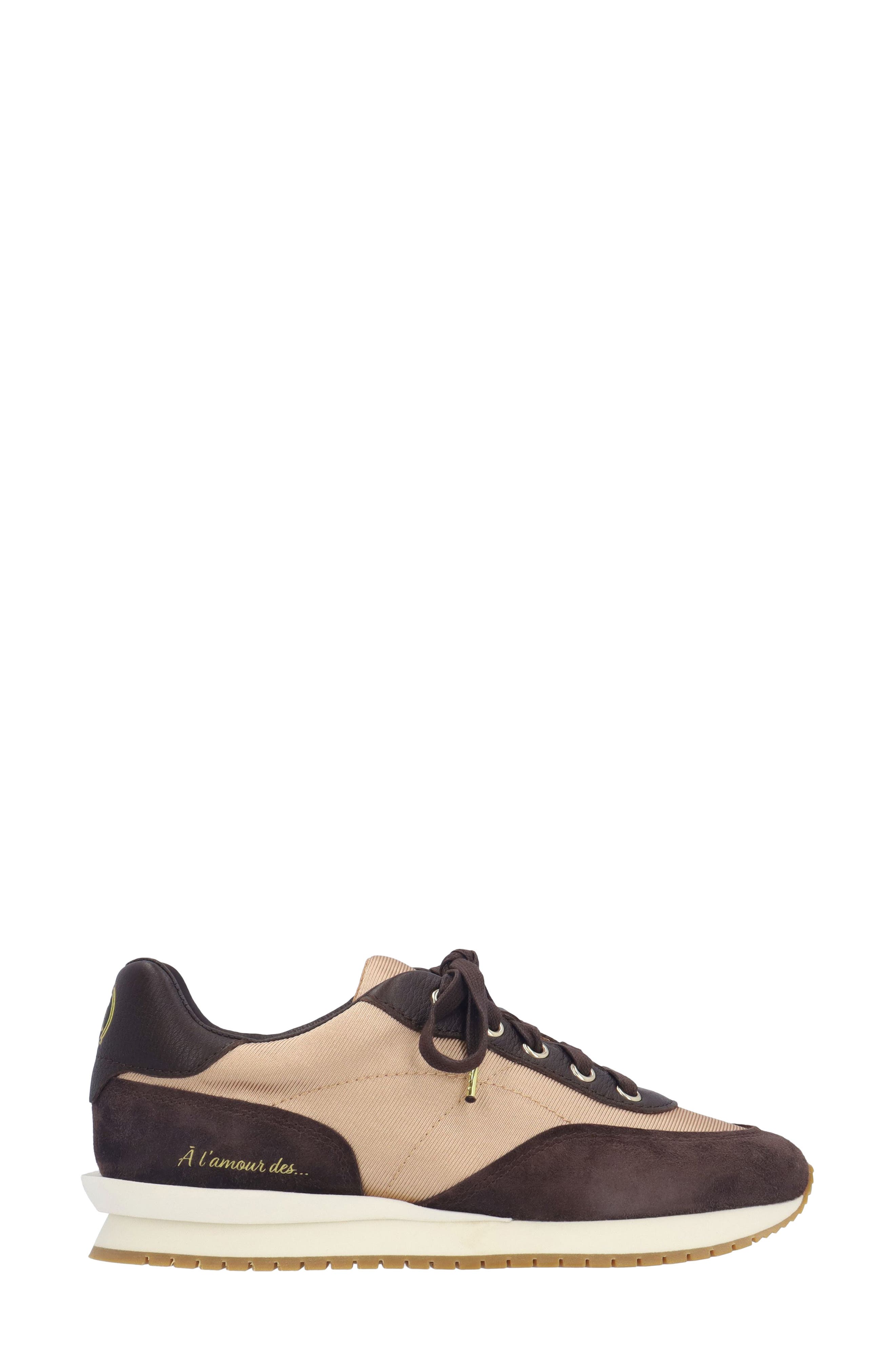 Juvina Sneaker, Alternate, color, CHOCOLATE/ NUDE
