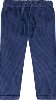 JOJO MAMAN BEBE Kids' Cotton Corduroy Drawstring Pants
