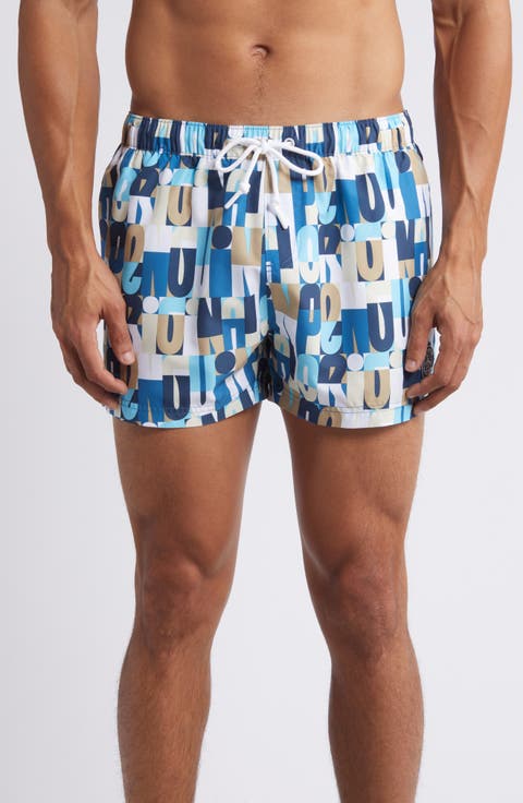 Logo Swim Trunks