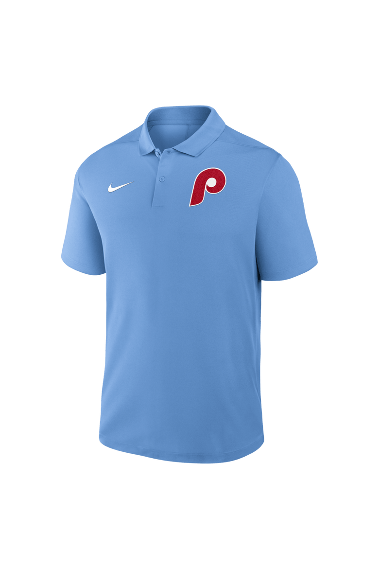 Men's Nike Light Blue Philadelphia Phillies Alternate Victory Dri-FIT Polo, Alternate, color, Light Blue