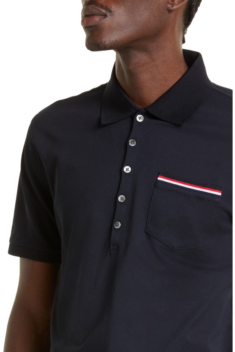 Pocket Polo, Alternate, color, 415 - NAVY