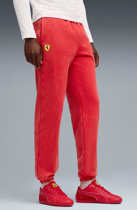 Scuderia Ferrari Sportswear Logo Cotton Sweatpants