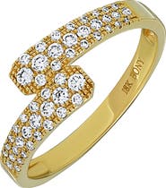 Bony Levy Trend Bypass Diamond Ring