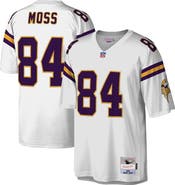 Mitchell & Ness Men's Mitchell & Ness Randy Moss White Minnesota Vikings Legacy Replica Jersey