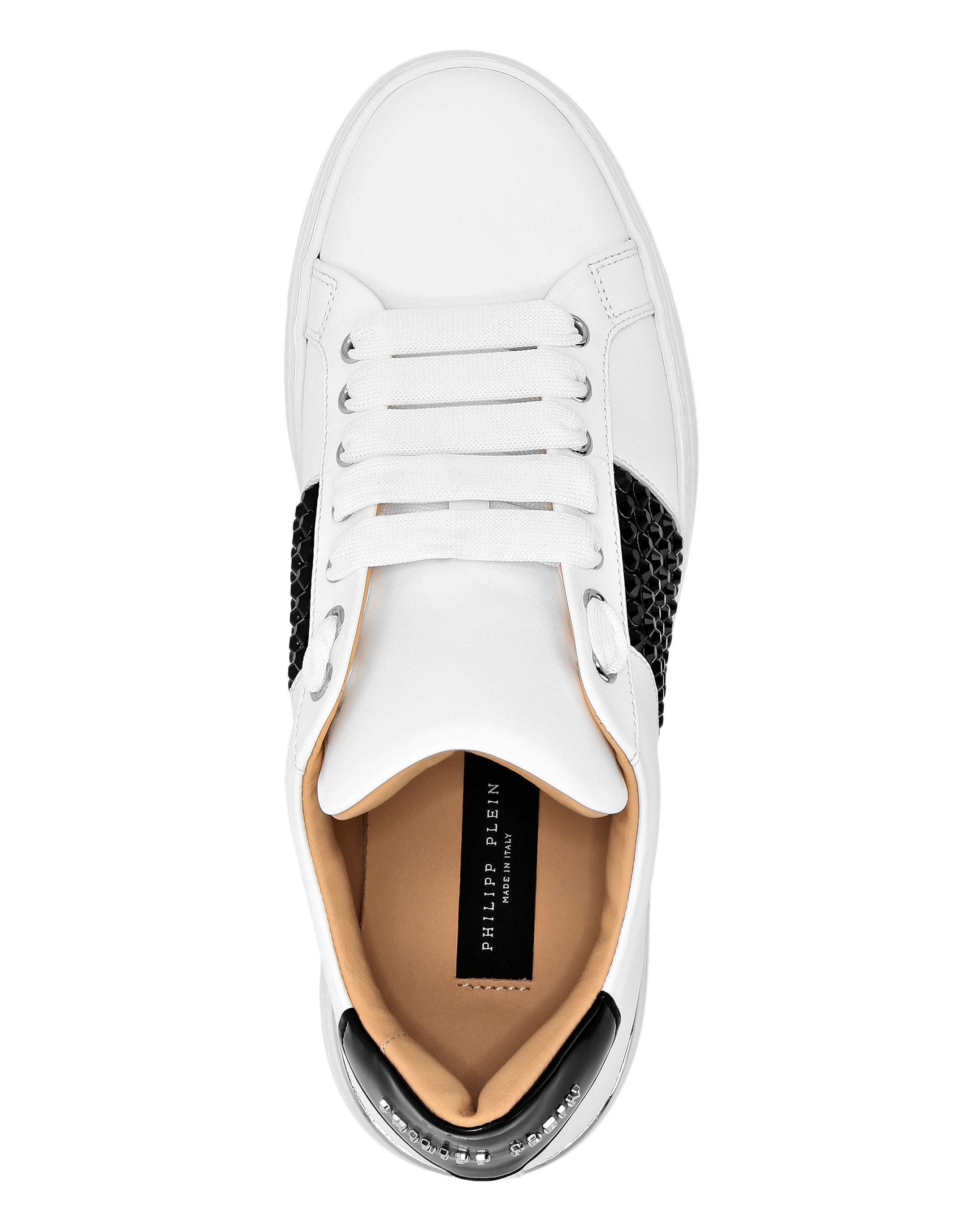 Low-Top Sneakers Women, Alternate, color, white/black