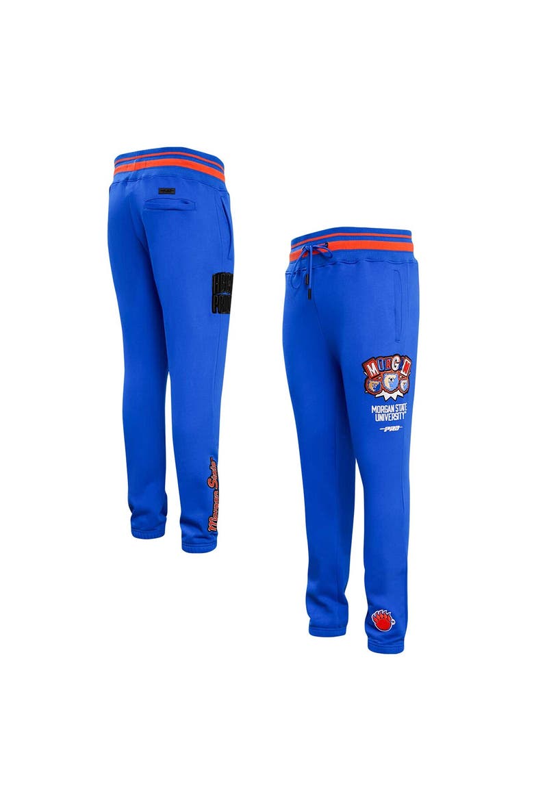 Men's Pro Standard  Royal Morgan State Bears Homecoming Fleece Sweatpants, Main, color, Royal