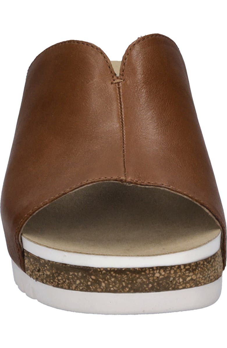 Josef Seibel Quinn 01 Wedge Sandal, Alternate, color, Cognac
