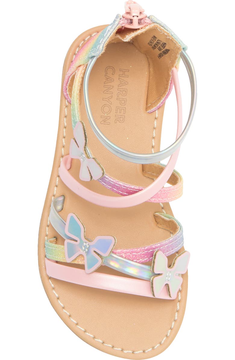 Harper Canyon Kids' Rubie Gladiator Sandal, Alternate, color,