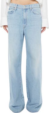 MOTHER The Ditcher Roller Skimp Wide Leg Jeans