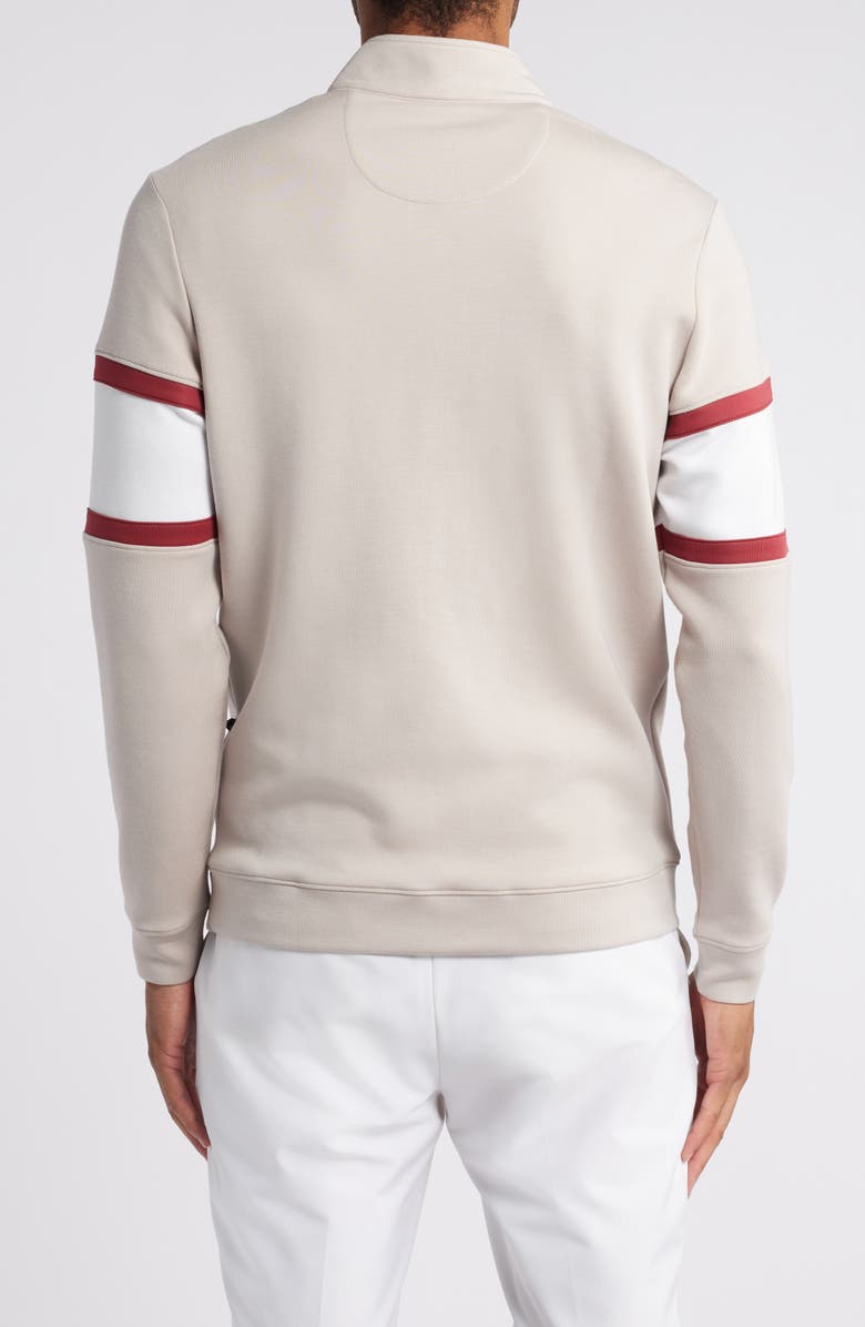 Swannies Owen Chest Stripe Golf Quarter Zip, Alternate, color,