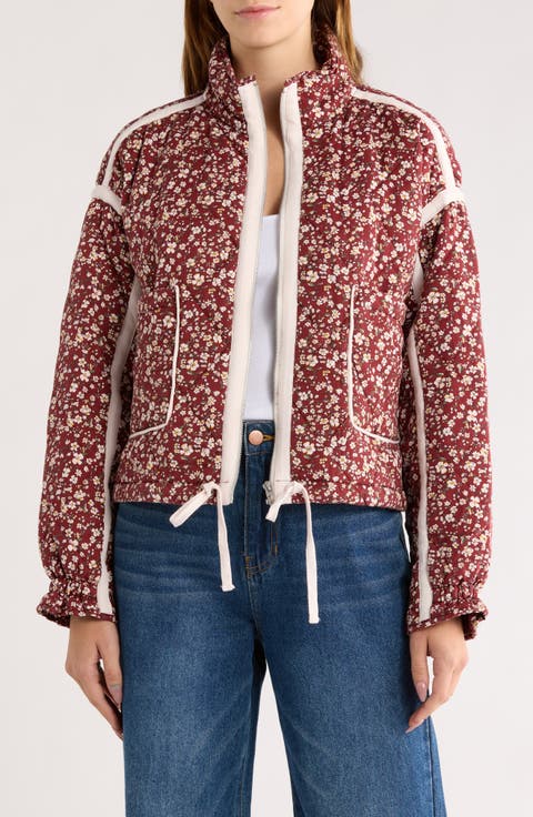 Cropped Quilted Jacket