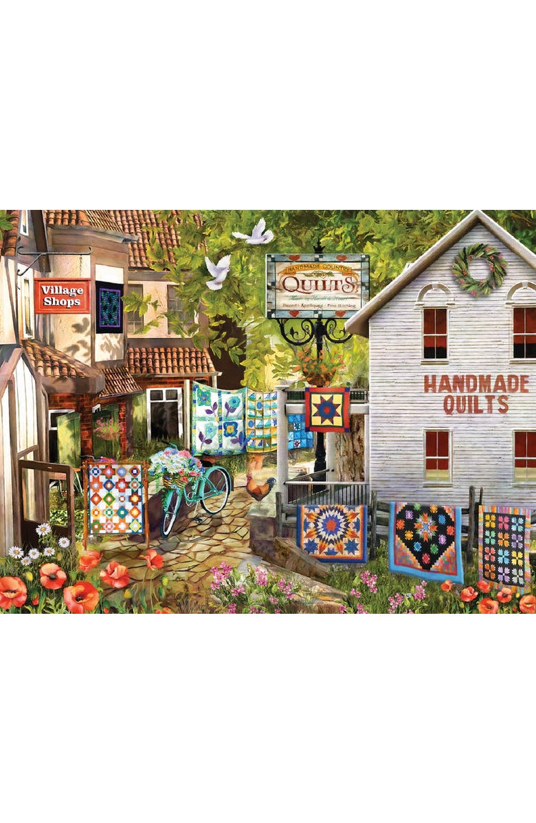 Sunsout Village Shops 1000 piece Jigsaw Puzzle for Adults, Alternate, color, Multicolor