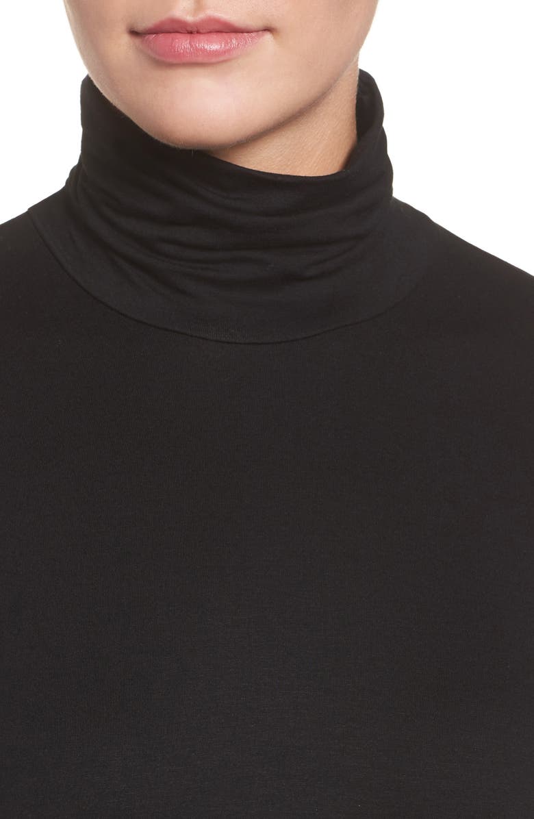 Eileen Fisher Scrunch Neck Top, Alternate, color, 