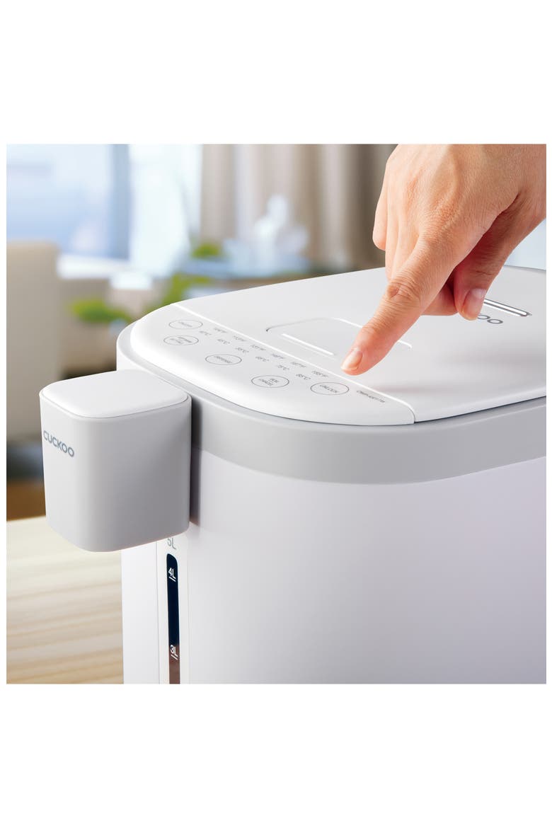 Hot Water Dispenser and Warmer, Alternate, color, MATTE WHITE