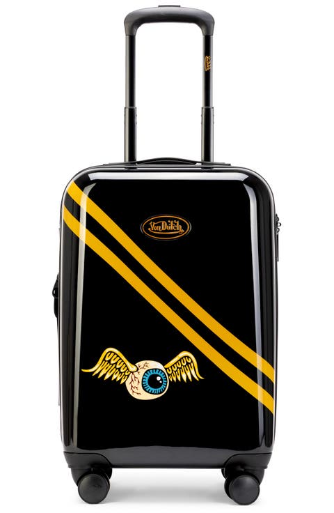 Rolling Striker Expandable Hardside Spinner Carry-on Suitcase