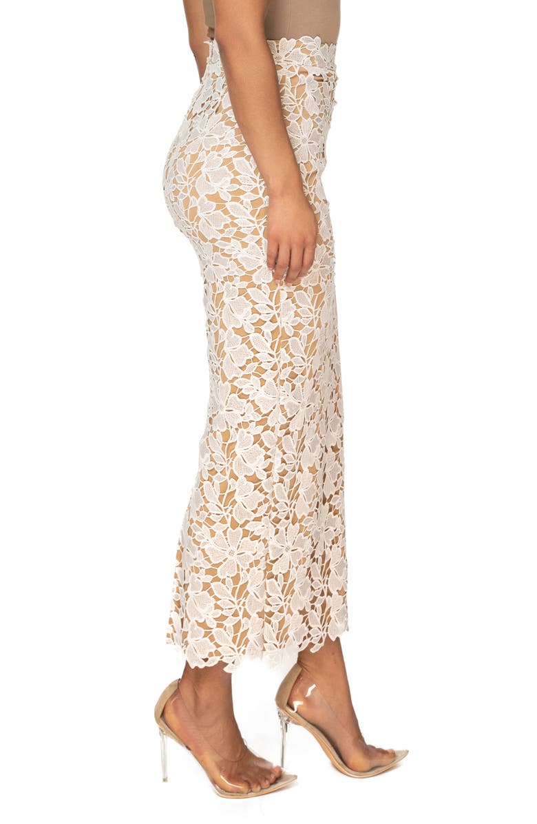 JLUXLABEL Lace Romance Skirt, Alternate, color, 