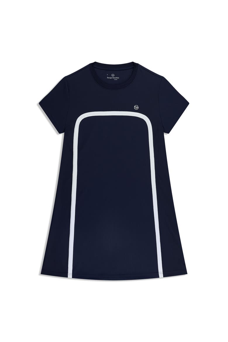 Bria Dress, Alternate, color, MARITIME BLUE