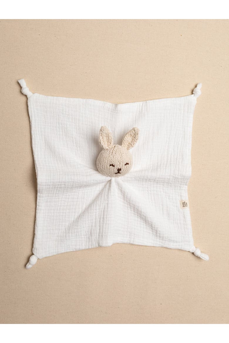Baby Comforter Hand-Knitted, Alternate, color, Ivory