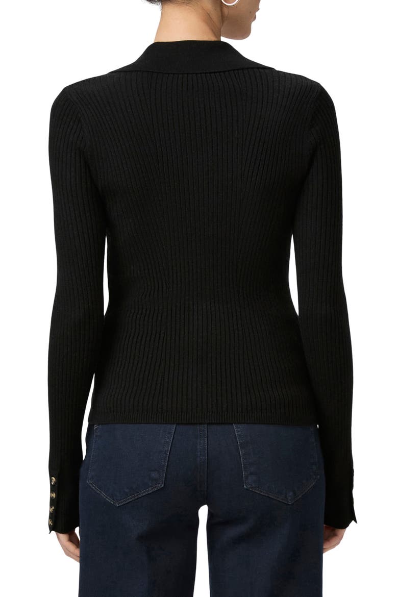 Jayde Rib Top, Alternate, color, BLACK