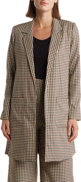 DR2 by Daniel Rainn Check Topper Coat