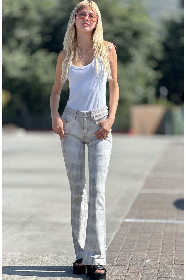 Fay Beach Walk Flare Leg Jeans, Alternate, color, MOTT TIE DYE