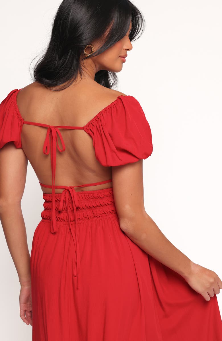 Petal & Pup Theodora Maxi Dress, Alternate, color, Red