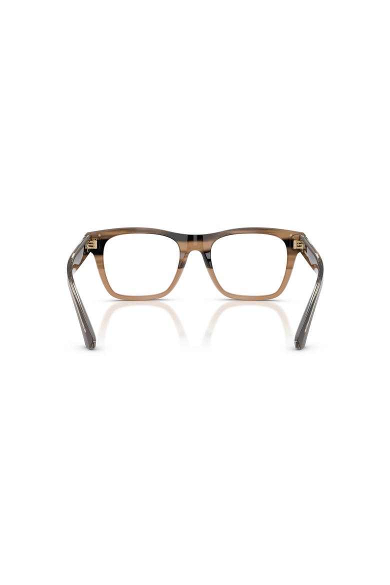 52mm Square optical glasses, Alternate, color, Beige