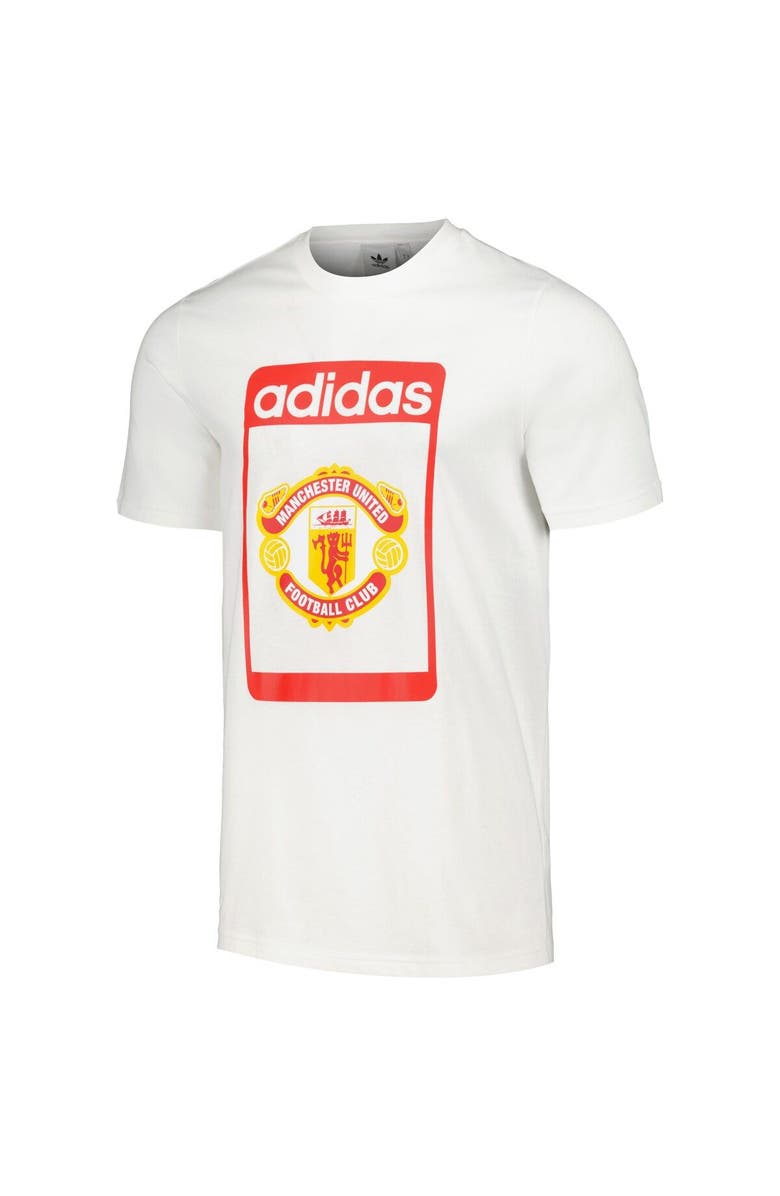 adidas Originals Men's adidas Originals  White Manchester United Club T-Shirt, Alternate, color, 